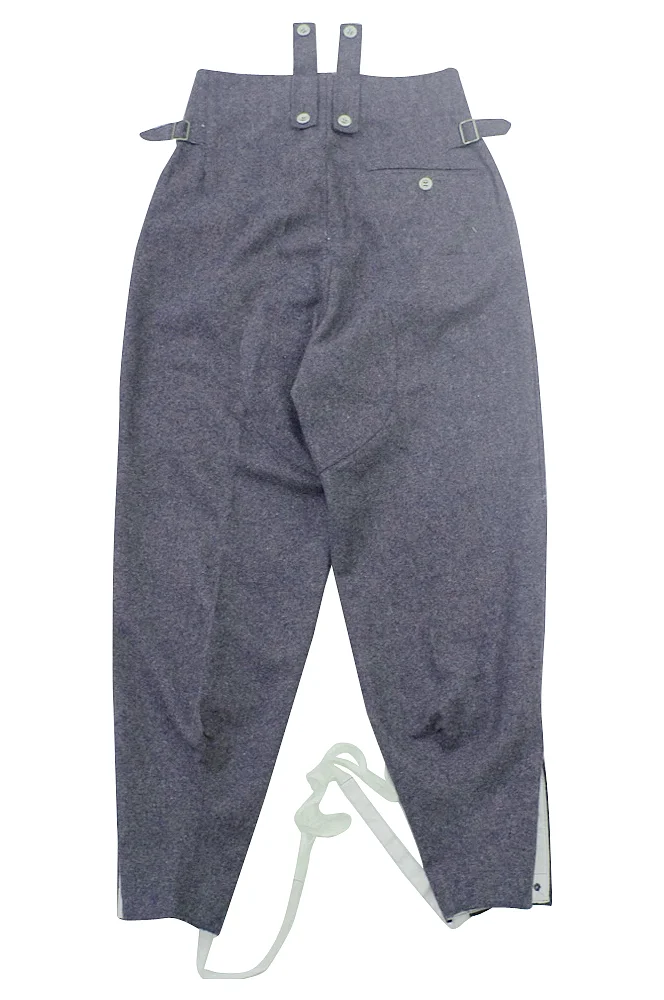   Luftwaffe German M1943 Blue Grey Wool Trousers Keilhosen German-Uniform