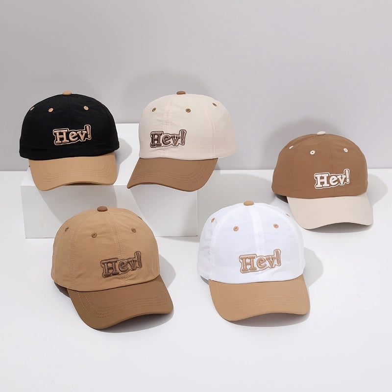 New Korean Fashion Street Trendy Men's And Women's Children's Hat Duck Tongue Quick-drying Cap Baseball Cap Sunshade Trendy Brand