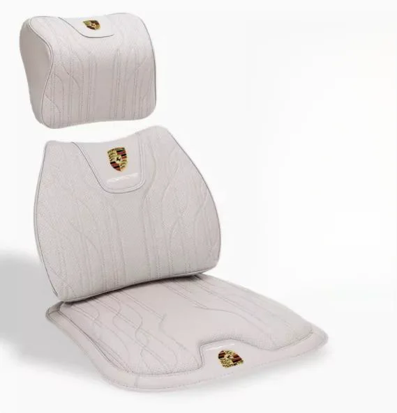 Napa Leather Car Seat Cushion Lumbar Seat Cushion
