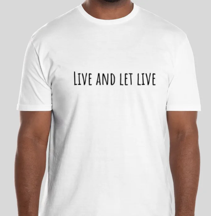 Vip-Live And Let Live 800 pcs T-shirt