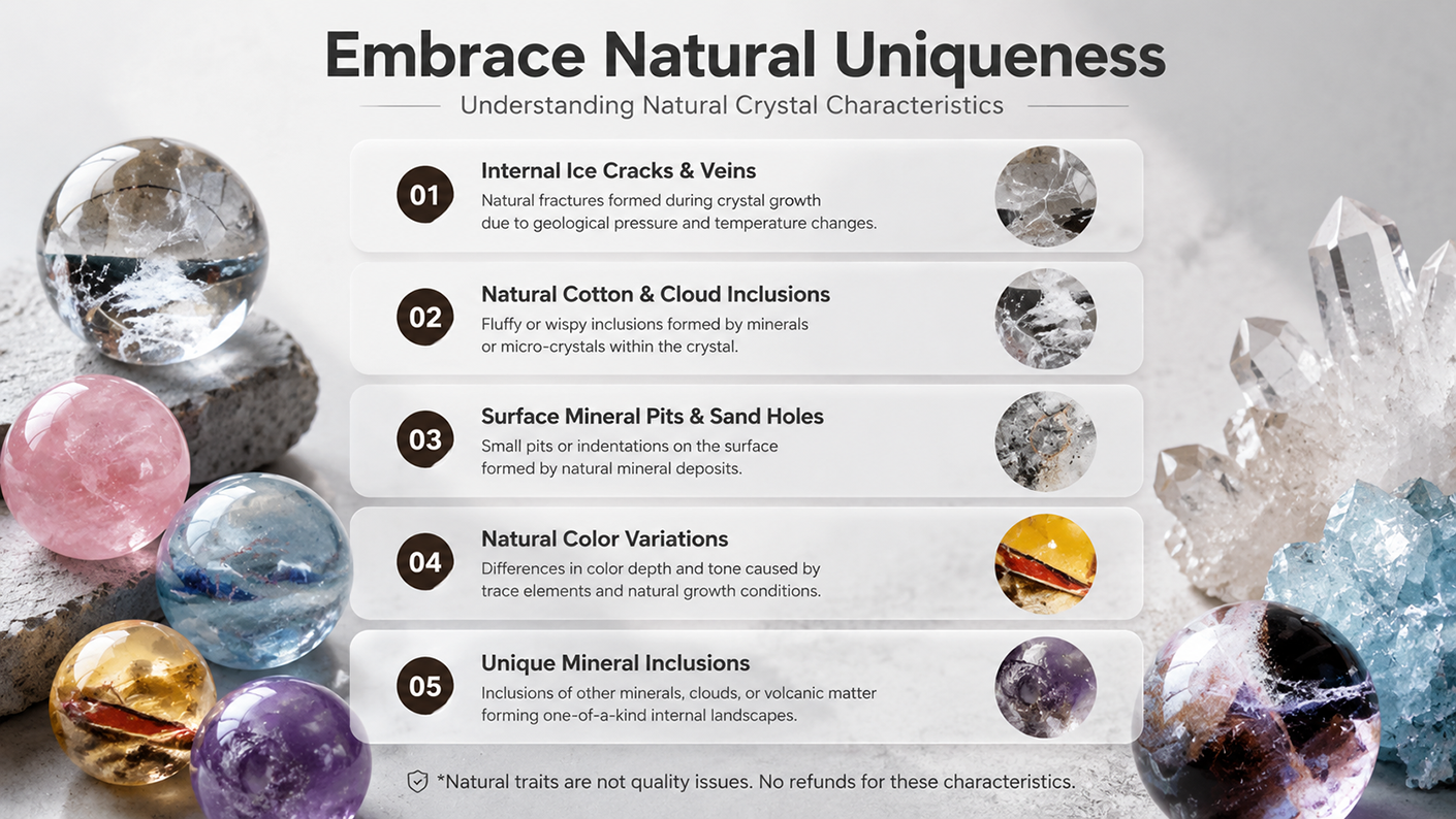 Natural Crystal Features