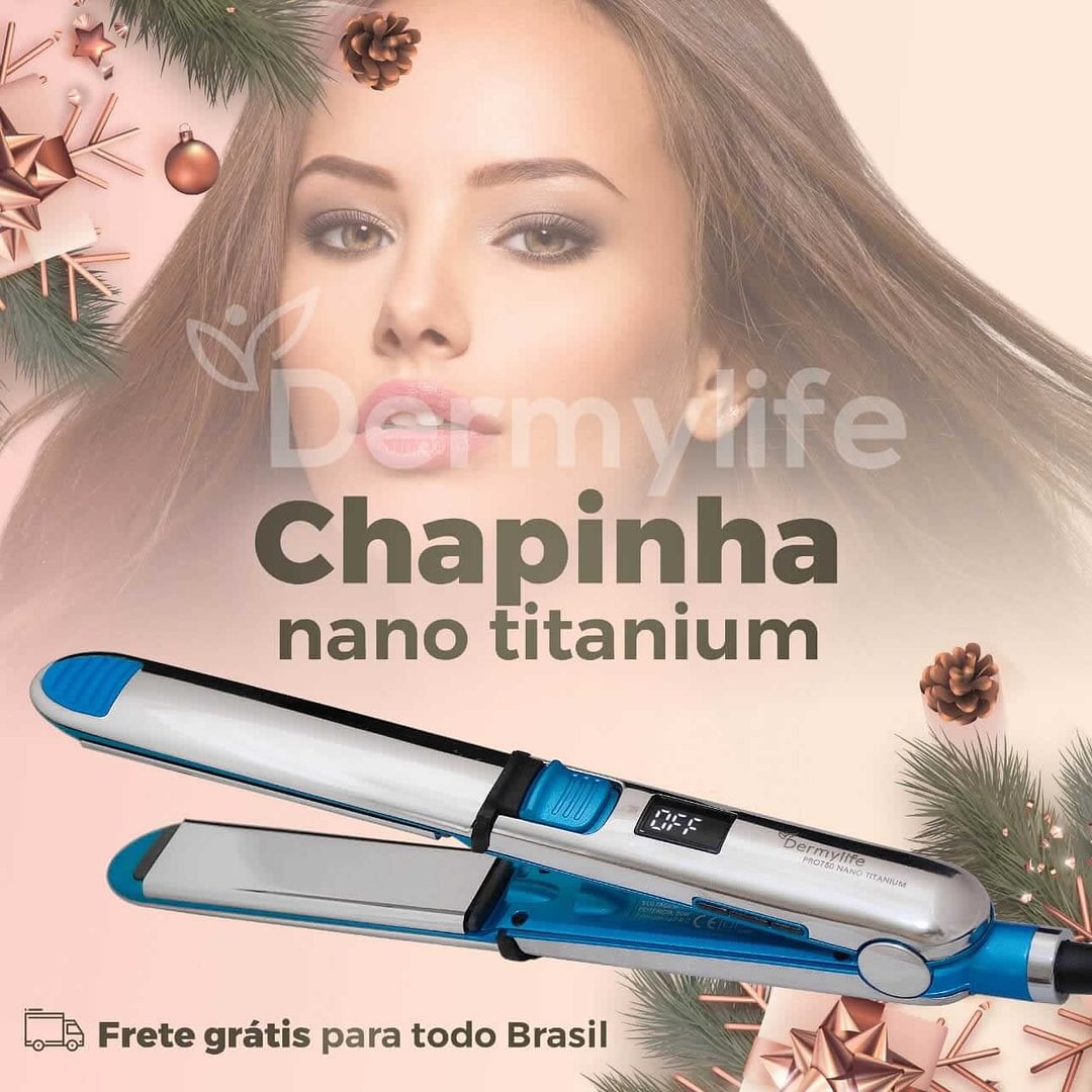 Chapinha Nano titanium Pro 750F - 2 em 1