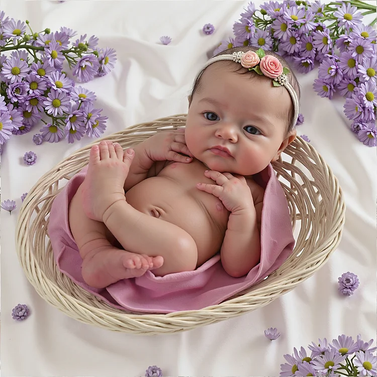 12" & 16" Supple and Soft Limbs, Flexible Silicone Reborn Baby Doll Girl or Boy Named Bindo and Nariver