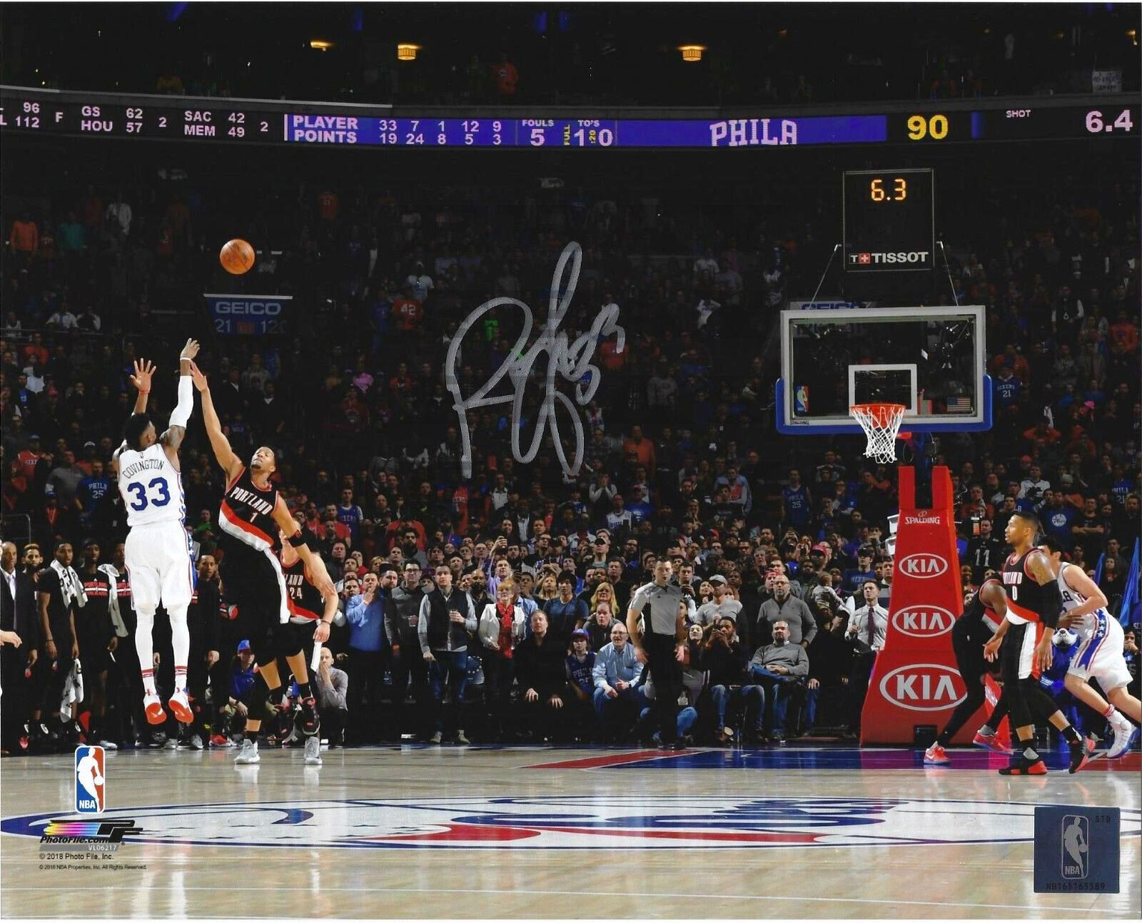 Robert Covington 76ers Autographed Signed 8x10 Photo Poster painting Reprint