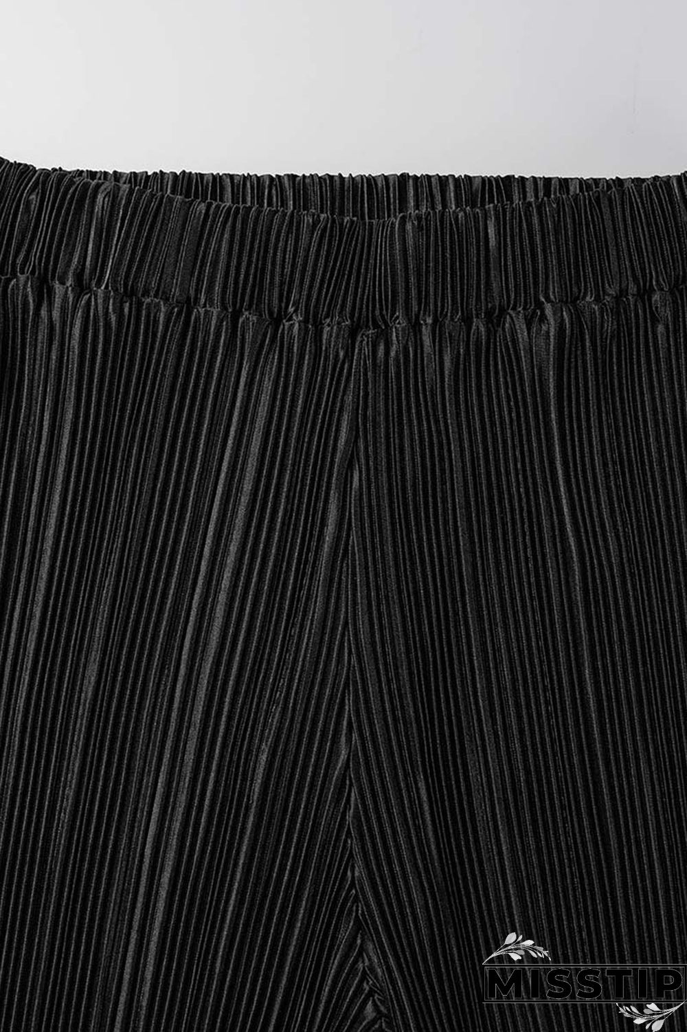 Black Casual Solid Patchwork Turndown Collar Long Sleeve Two Pieces