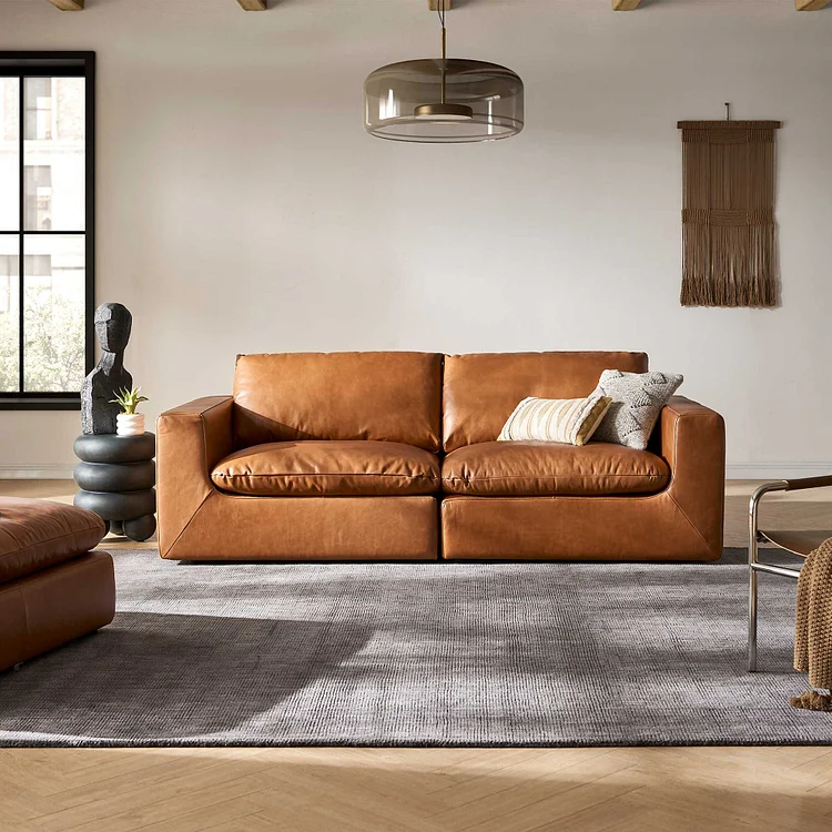 Dawson Leather Sofa