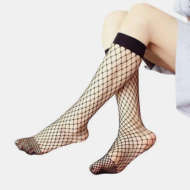 FISHNET KNEE HIGH SOCKS
