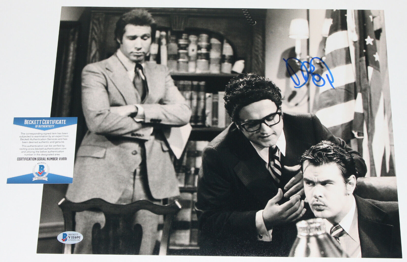 DAN AYKROYD SIGNED SATURDAY NIGHT LIVE SNL 11x14 Photo Poster painting BELUSHI BECKETT BAS COA