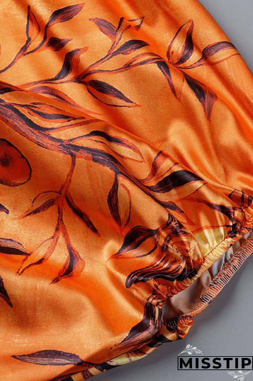 Red Gray Casual Print Patchwork V Neck Irregular Dress Plus Size Dresses