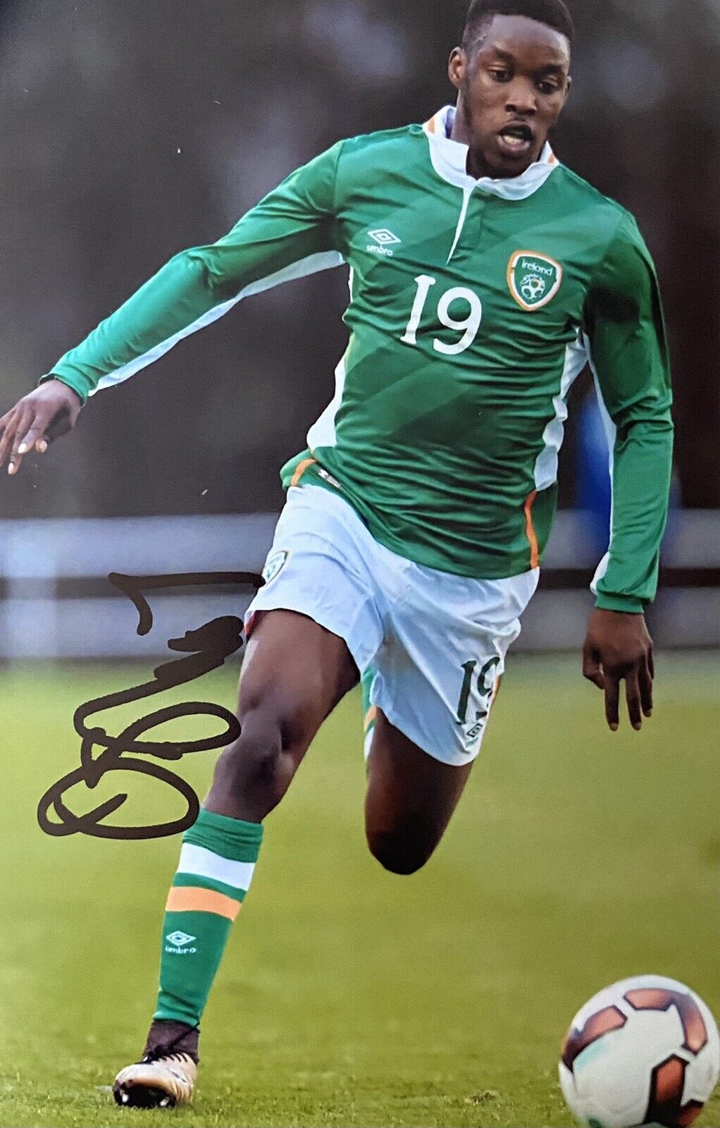 Olamide Shodipo Genuine Hand Signed Ireland 6X4 Photo Poster painting
