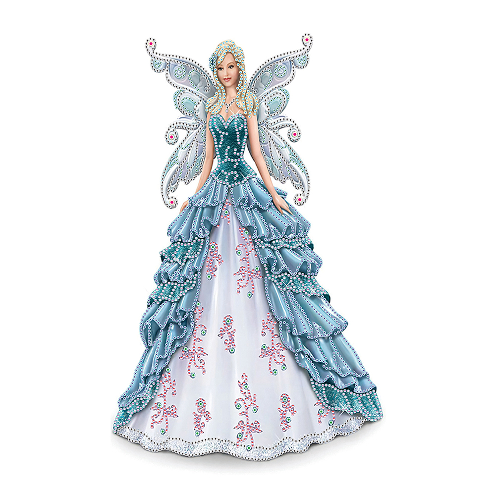 

Dress Wings Angel Lady-Special Shape Diamond Painting-30*50CM, 501 Original