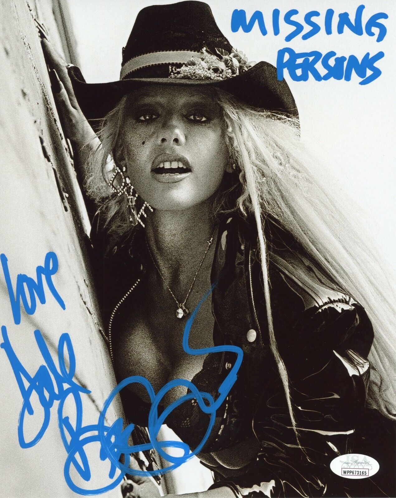 ~~ DALE BOZZIO Authentic Hand-Signed MISSING PERSONS