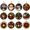 12pcs/set DIY Diamond Special Shape Pearl Art Hanging PET Christmas Tree Ornament Kit