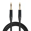 1/4 Inch TRS Cable 6.35mm Male to Male Stereo Jack Balanced Audio Path Cord