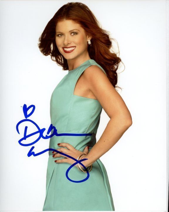 DEBRA MESSING Signed Autographed Photo Poster painting