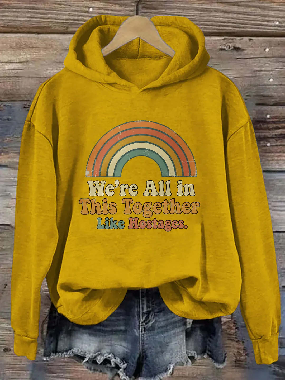 We're All In This Together Like Hostages Hoodie