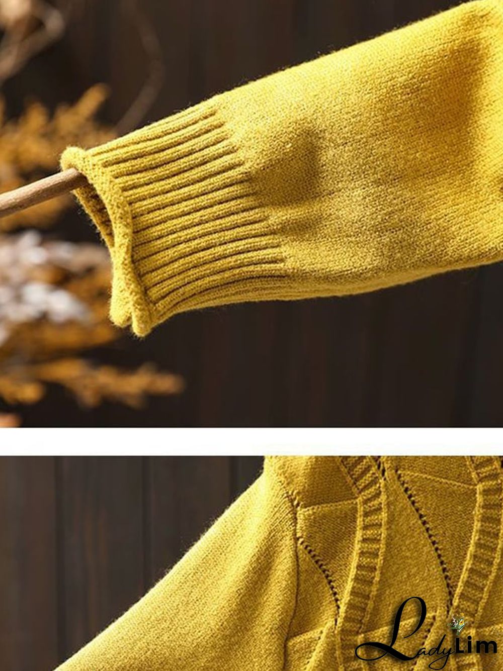 Women's Retro Artistic Loose Casual Pullover Sweater