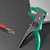 Duckbill Type Decrustation Plier Adjustable Wire Stripper Cutter for Flat Wire