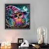 Diamond Painting - Partial Special Shaped Drill - Halloween Owl(Canvas|30*30cm)