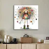 Quirky Girl-Paint by Numbers Quirky Girl 40*40CM