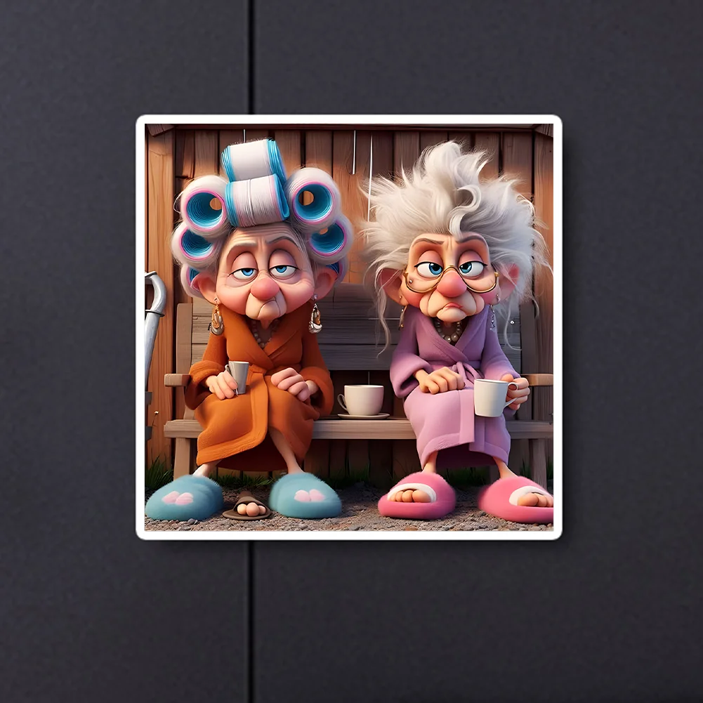 Diamond Painting - Full Round Drill - Grandma(Canvas|40*40cm)