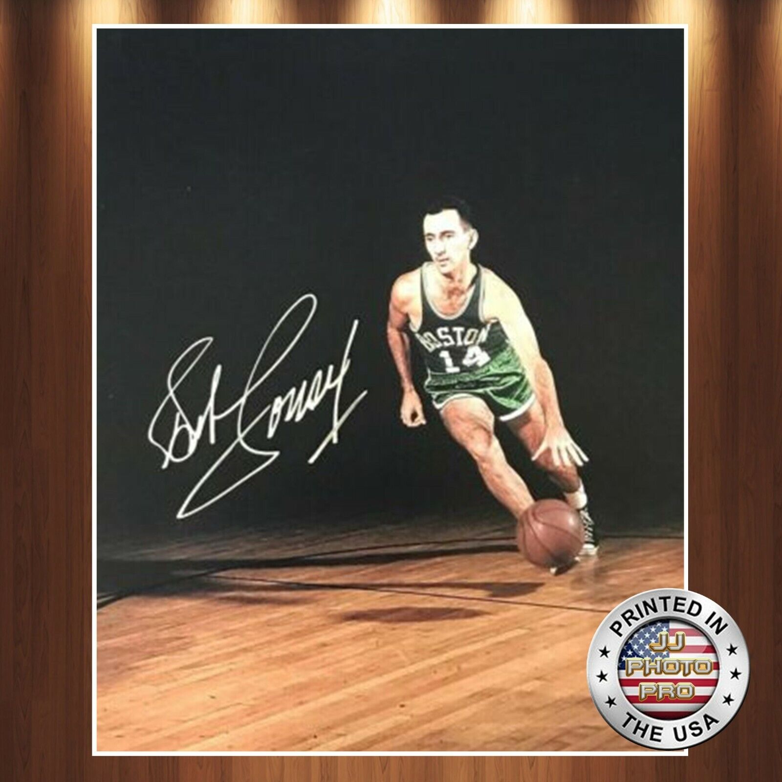 Bob Cousy Autographed Signed 8x10 Photo Poster painting (HOF Celtics) REPRINT