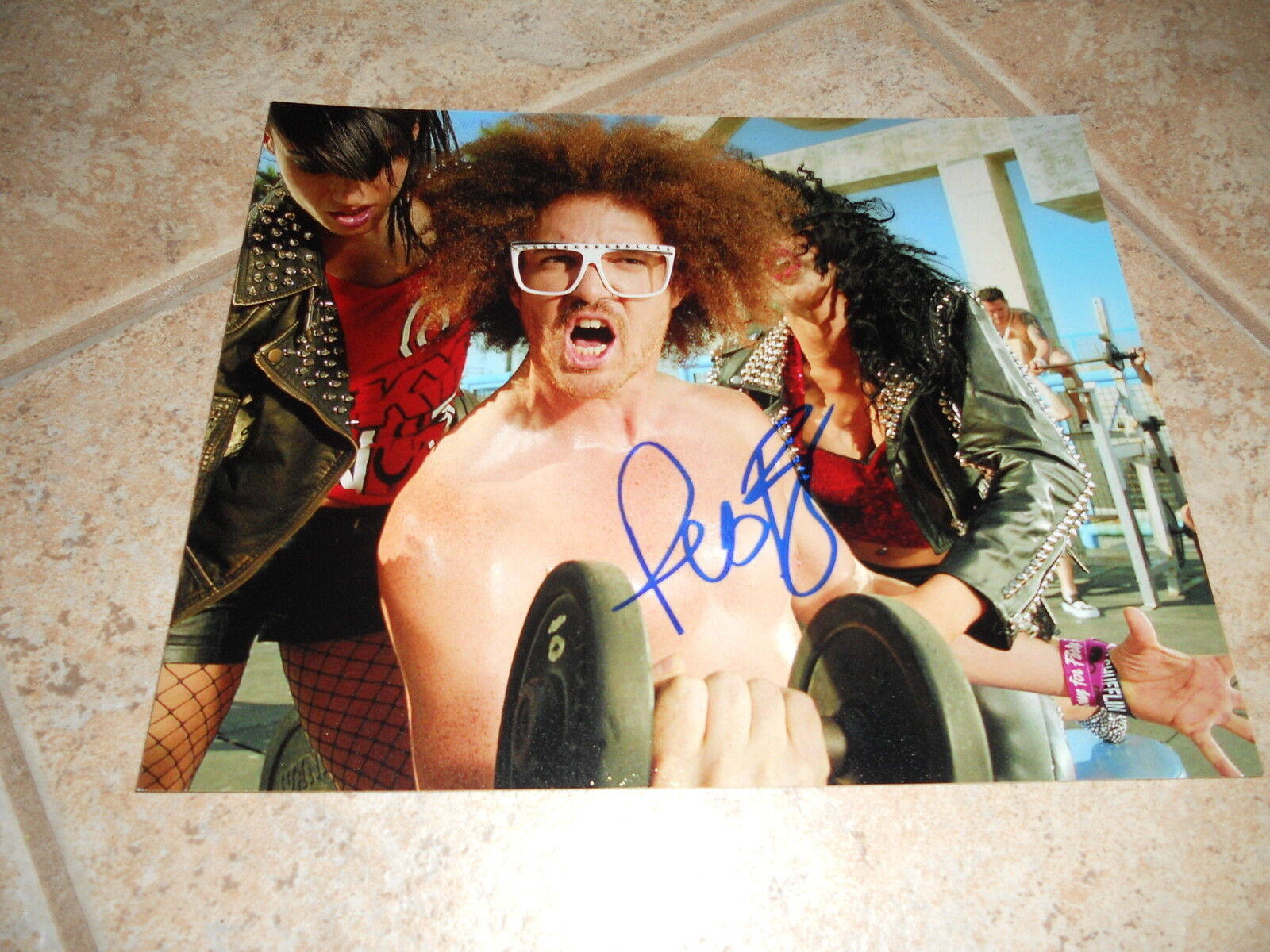 LMFAO RedFoo Sexy Signed Autographed 8x10 Photo Poster painting PSA Guaranteed #1