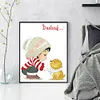 【Limited Stock Sale】Girl Dog-Partial 9CT Stamped Cross Stitch Bead Embroidery 35*43cm tapestrymarket