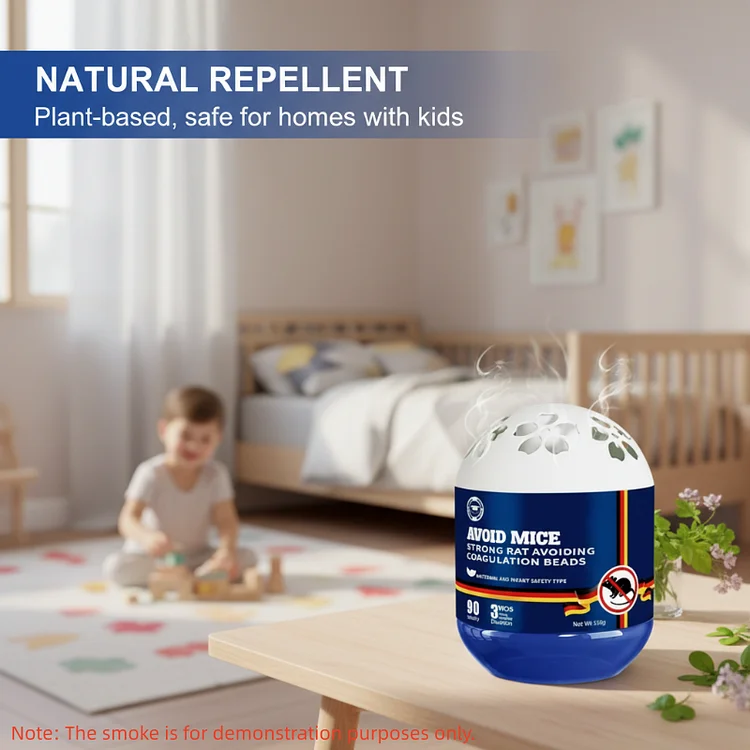 Gel repellente antitopi a base vegetale per interni