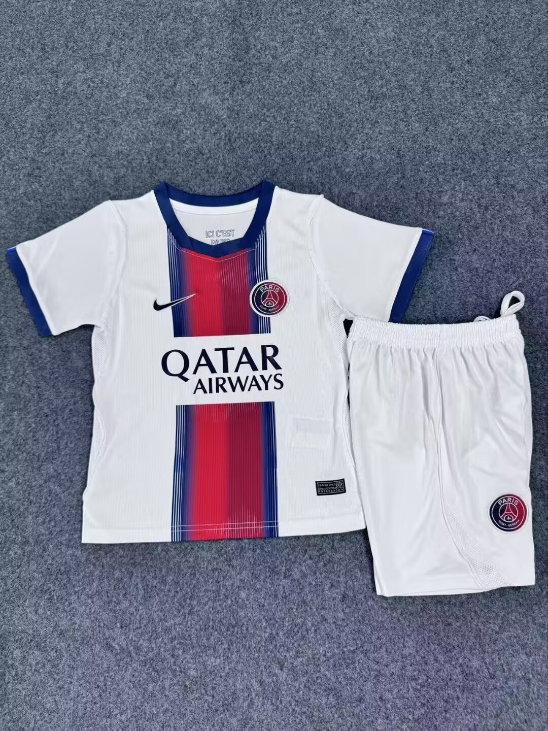 26/27 PSG Paris Saint Germain Away Kids Kit Football jersey Thai Quality