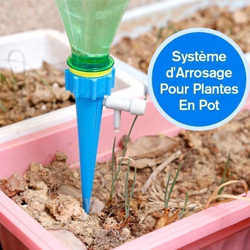 (💝Blowout Sale - 49% Off) Watering System For Potted Plants🌱Good gardening helper!