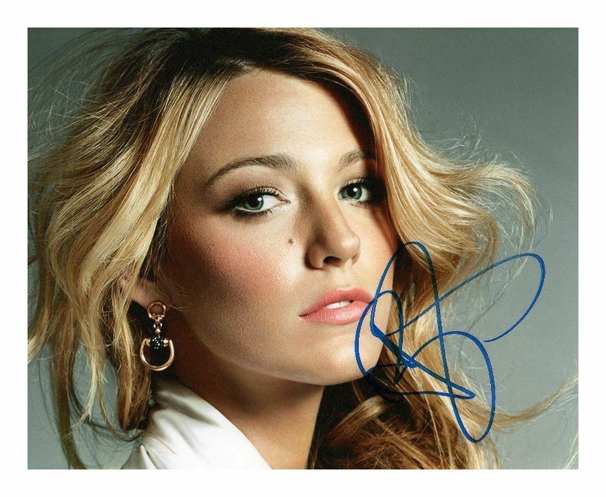 BLAKE LIVELY AUTOGRAPHED SIGNED A4 PP POSTER Photo Poster painting PRINT 5