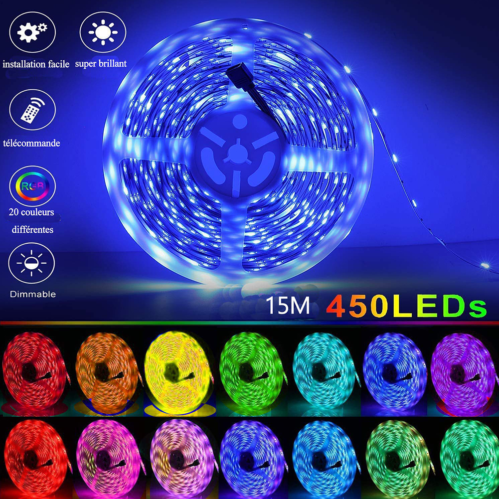 

LED Strip 3528 RGB Diode 15M Tape Ribbon EU-Curtain String Night Light, 501 Original