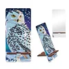 2er-Pack Acryl Eule Handyständer & Spiegel - 5D DIY Handwerk Modeaccessoires