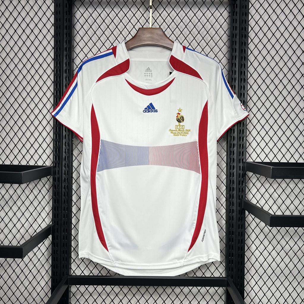 Retro France 2006 Away Stadium Jersey