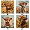 (Multi-Style) Flower Yak-11CT Stamped Cross Stitch 40*40cm/15.75*15.75in