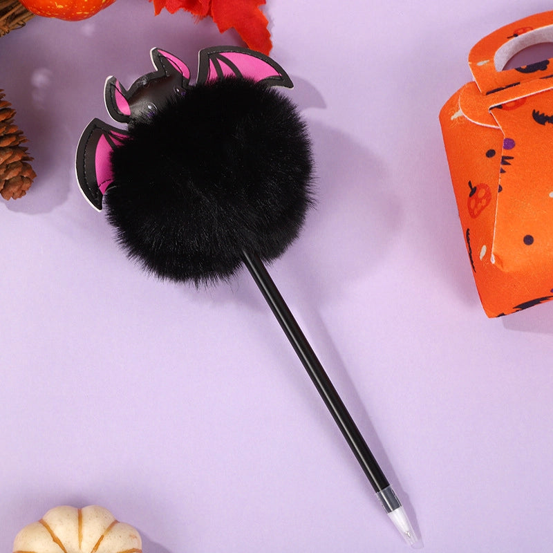 1 Piece Bat Learning School Daily Halloween PP Arylic Cute Ballpoint Pen