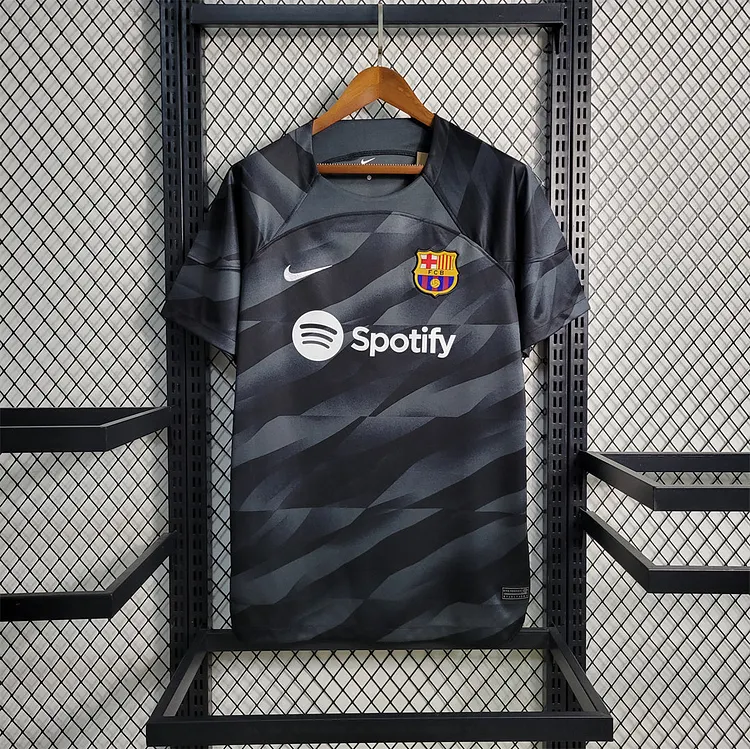 23/24 FC Barcelona Black Goalkeeper Jersey