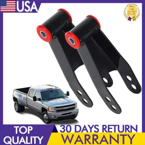 Dronehint 2" Rear Drop Shackles for 88-18 Chevy Silverado GMC Sierra 1500 Truck 410520 (For: GMC) Parts