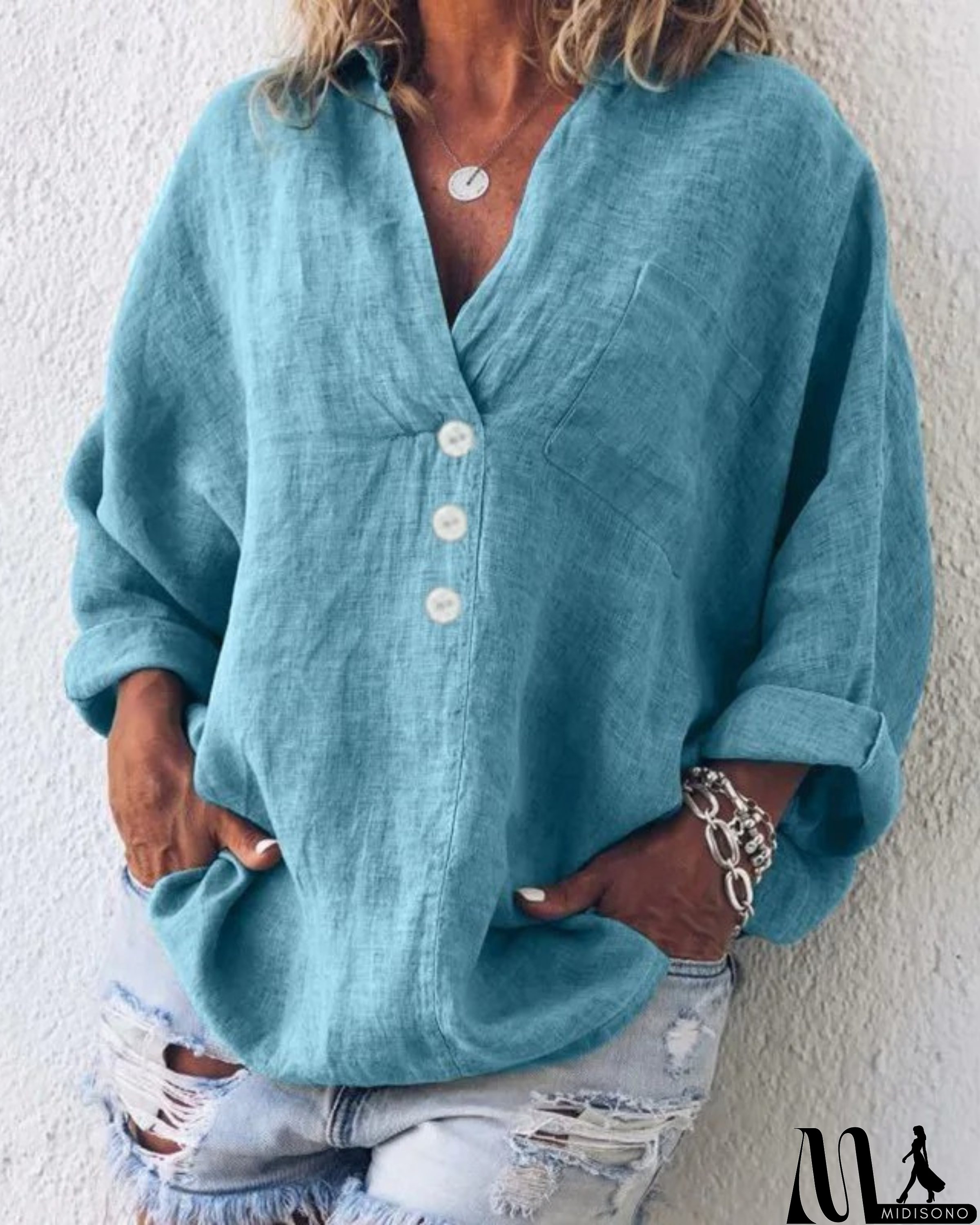 MidiSono - Fashionable and Effortless Blouse