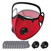Cycling Face Mask with Active Carbon Filter Dust-Proof Breathable