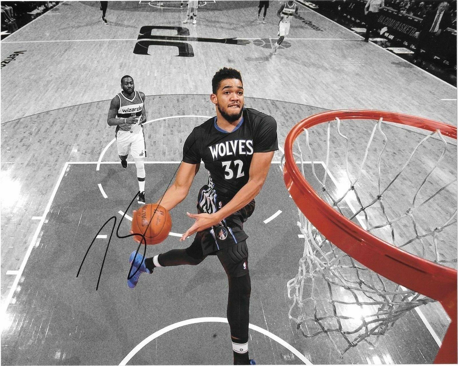 Karl Anthony Towns Autographed Signed 8x10 Photo Poster painting ( Timberwolves ) REPRINT