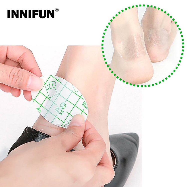 50Pcs Heel Protector Foot Care Sole Sticker Waterproof Invisible Patch Anti Blister Friction Foot Care Tool