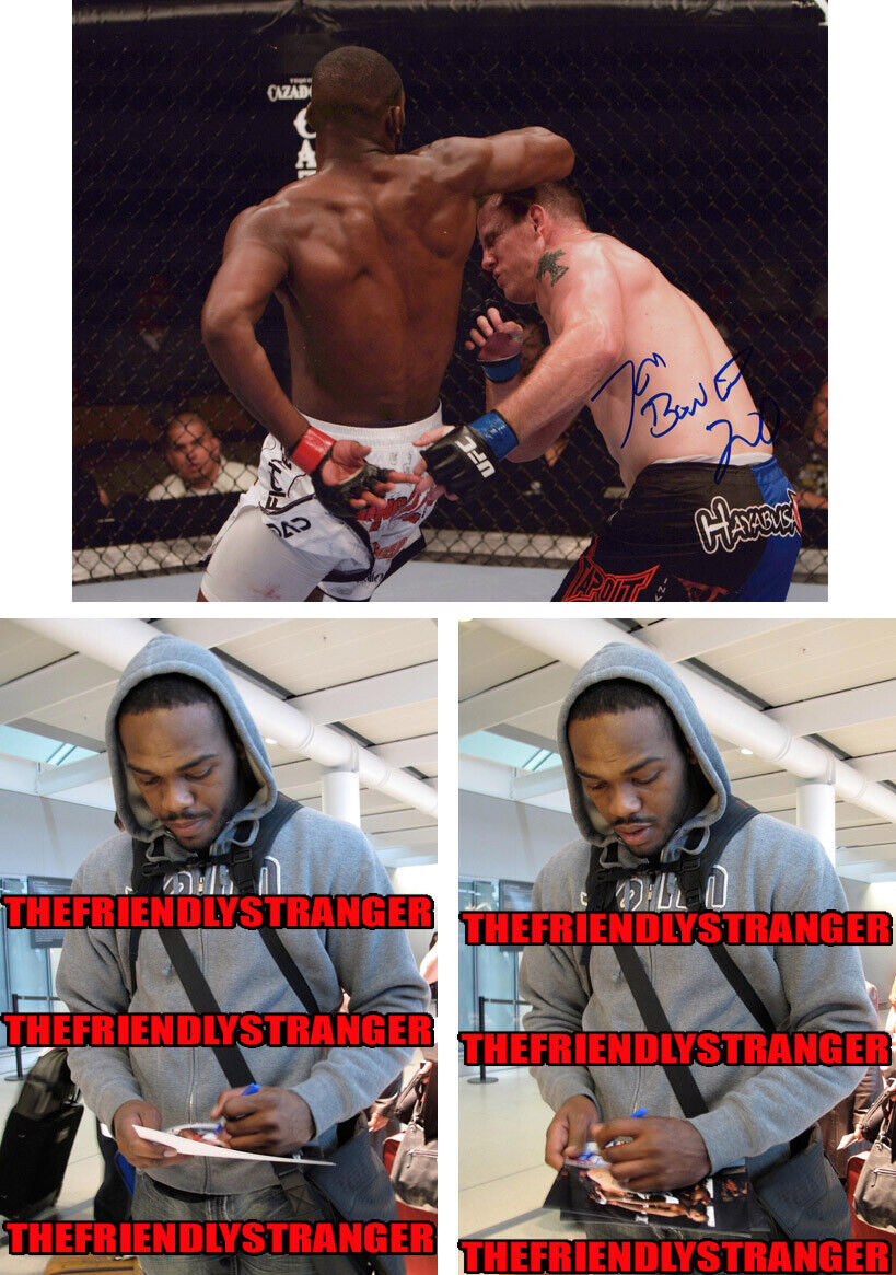 JON JONES signed Autographed UFC