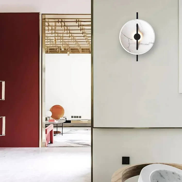 Modern Creative Marbling LED Wall Light