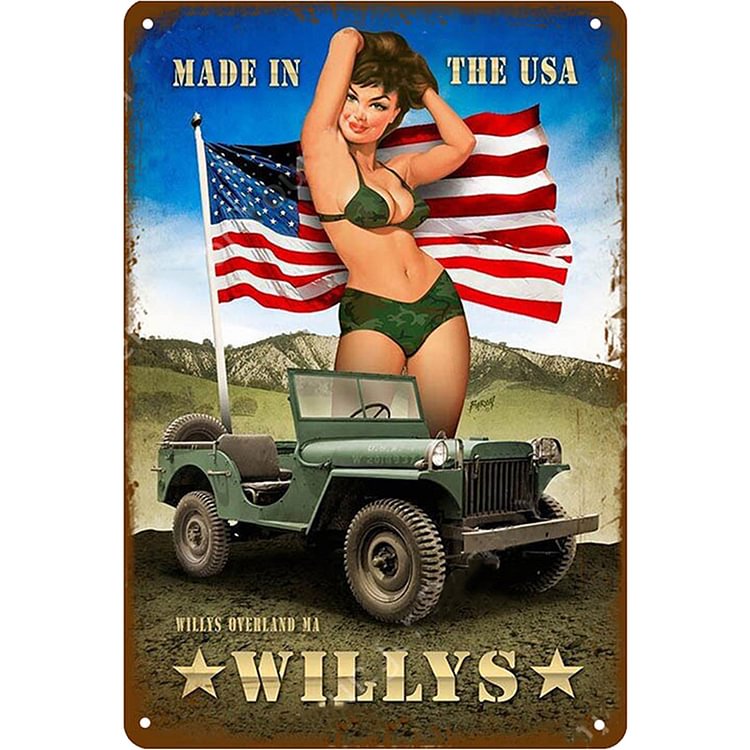 Car Model - Vintage Tin Signs/Wooden Signs - 8*12Inch/12*16Inch