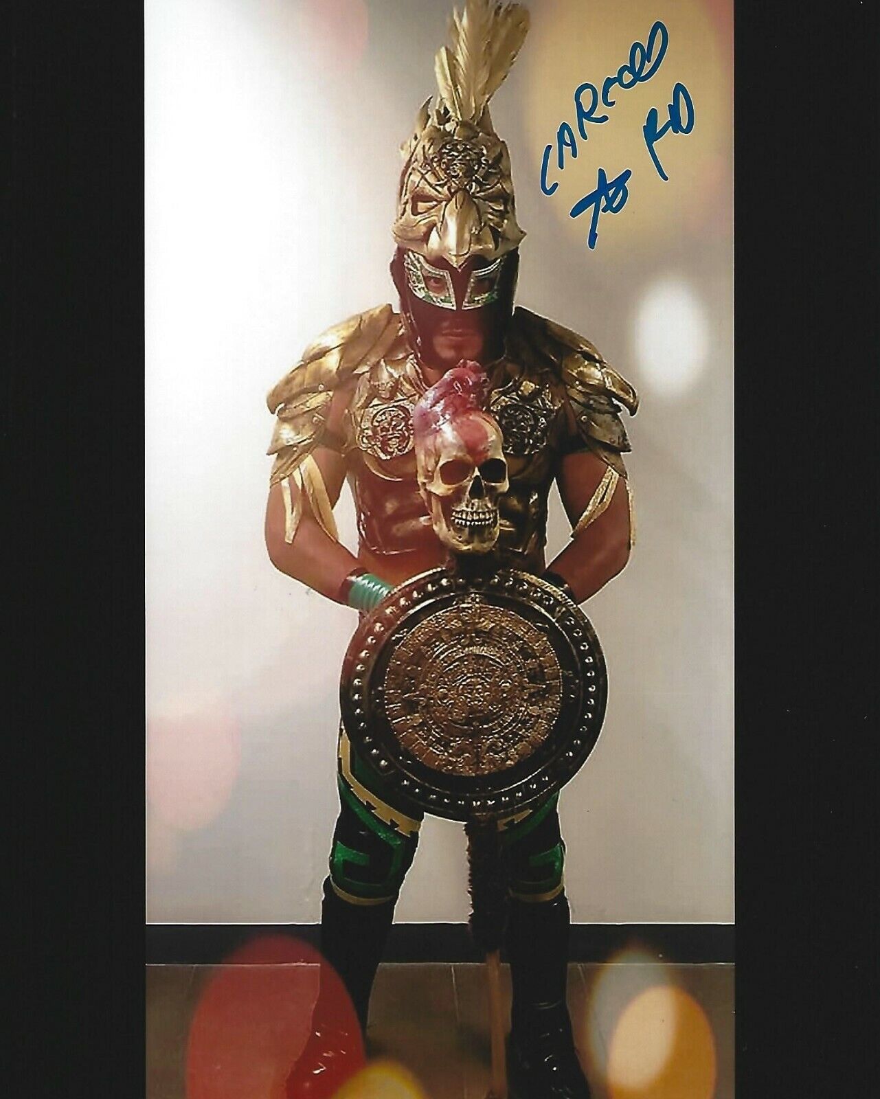 Laredo Kid Signed 8x10 Photo Poster painting AAA Lucha Libre AEW Pro Wrestling Picture Autograph