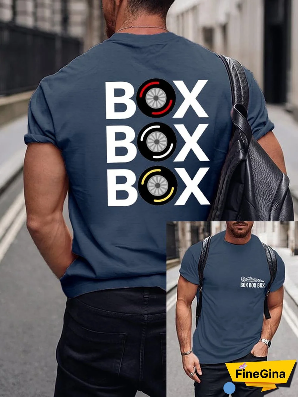 Men's Racing Casual T-Shirt