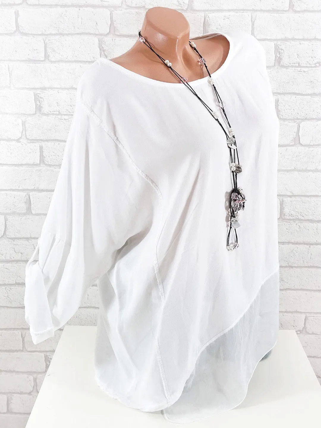 Women Long Sleeve Scoop Neck Printed Tops