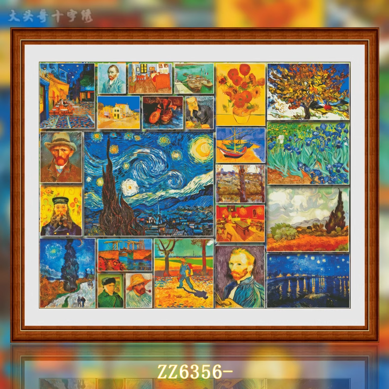 ZZ6558- Van Gogh Collection Painting Fairy Cross Stitch